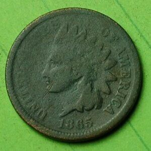 🌱💰👀🌟1865 Indian Head Cent Penny 1c Lot X59🌟🌱💰👀